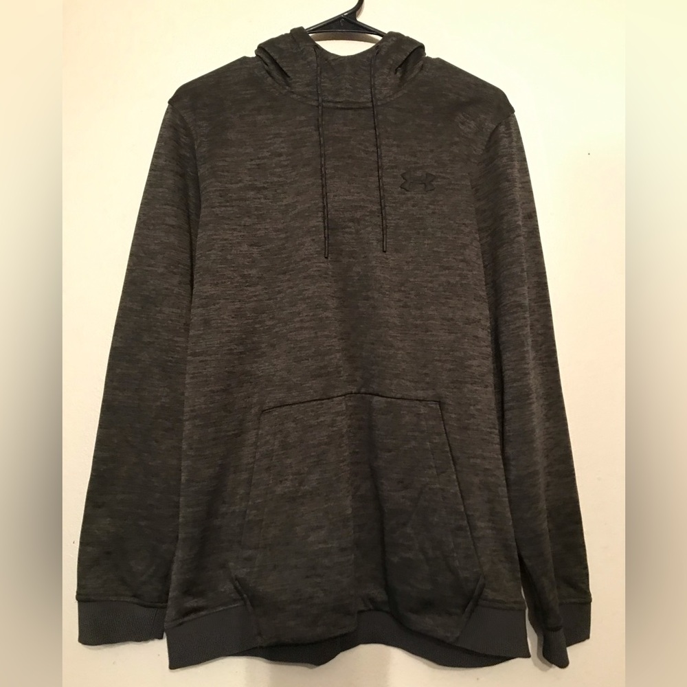 Under Armour Olive Green Long Sleeve Cold Gear Hoodie Medium